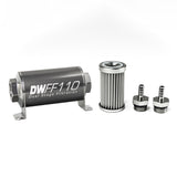 5/16 in, 5 micron, 110mm In-line fuel filter kit