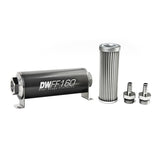 3/8 in, 5 micron, 160mm In-line fuel filter kit