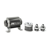-6AN, 40 micron, 70mm In-line fuel filter kit