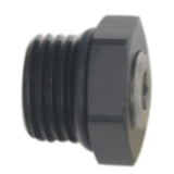 6AN ORB Plug Fitting with 1/8